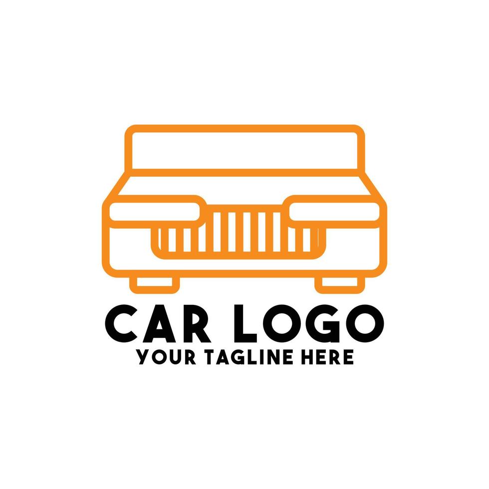 car logo design modern concept art vector