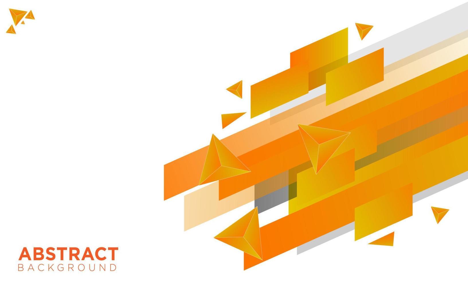 vector abstract orange gradient background