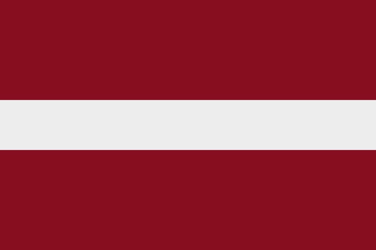 Latvian flag vector icon. The flag of Latvia