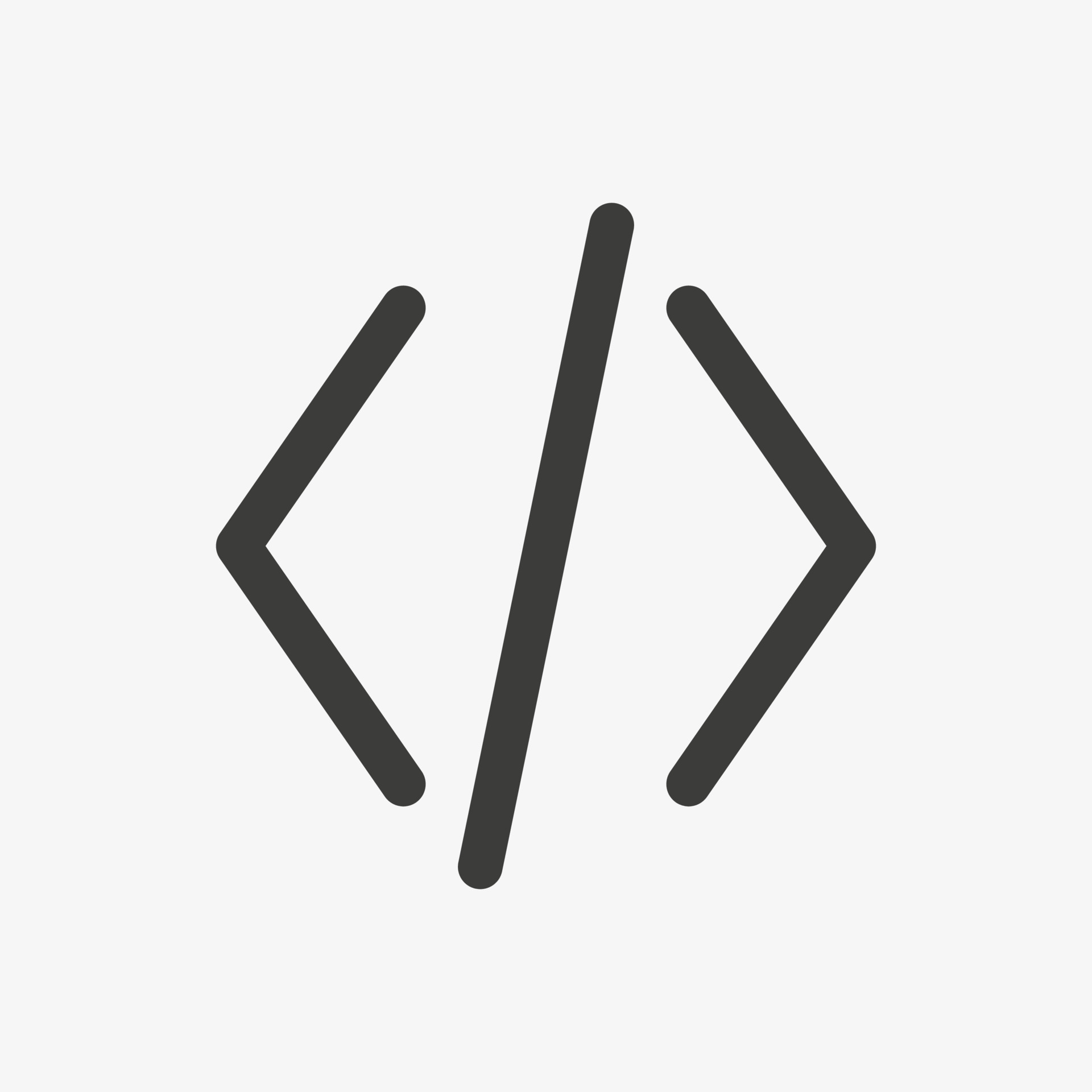 Coding vector icon isolated on white background. Programming sign. Code ...