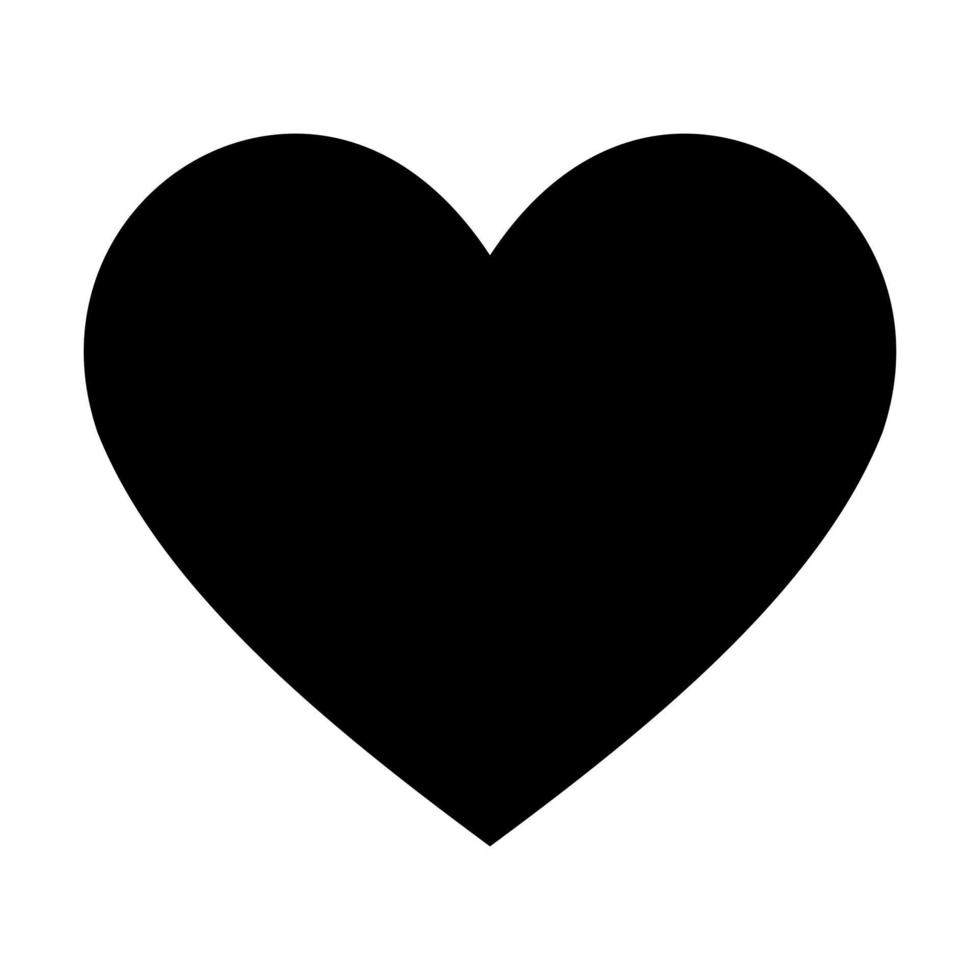 elemento de diseño de icono de corazón. ilustración del elemento del logotipo. icono de símbolo de amor vector