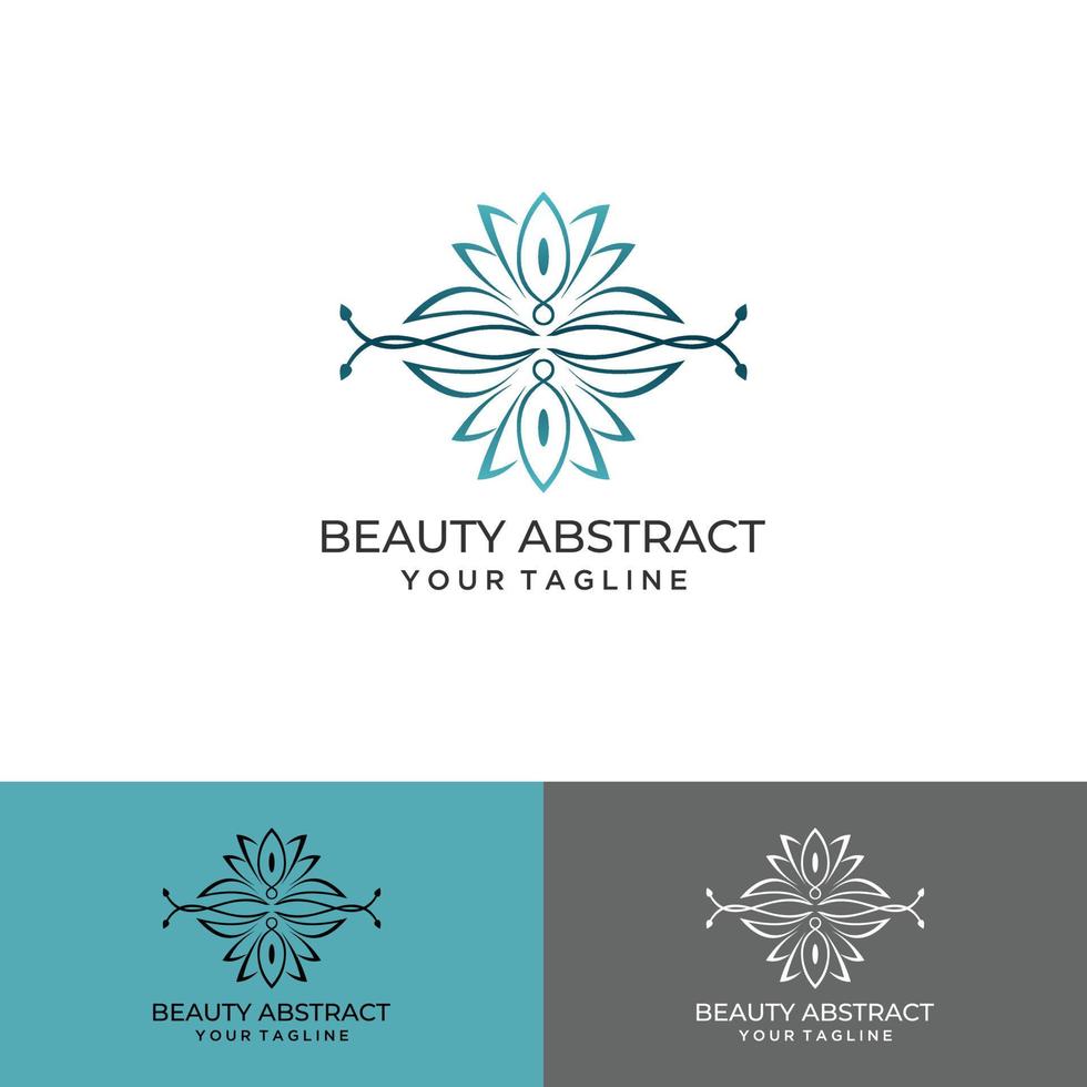 Yoga Lotus pose flower Logo design vector template. Health Beauty SPA Logotype concept icon.