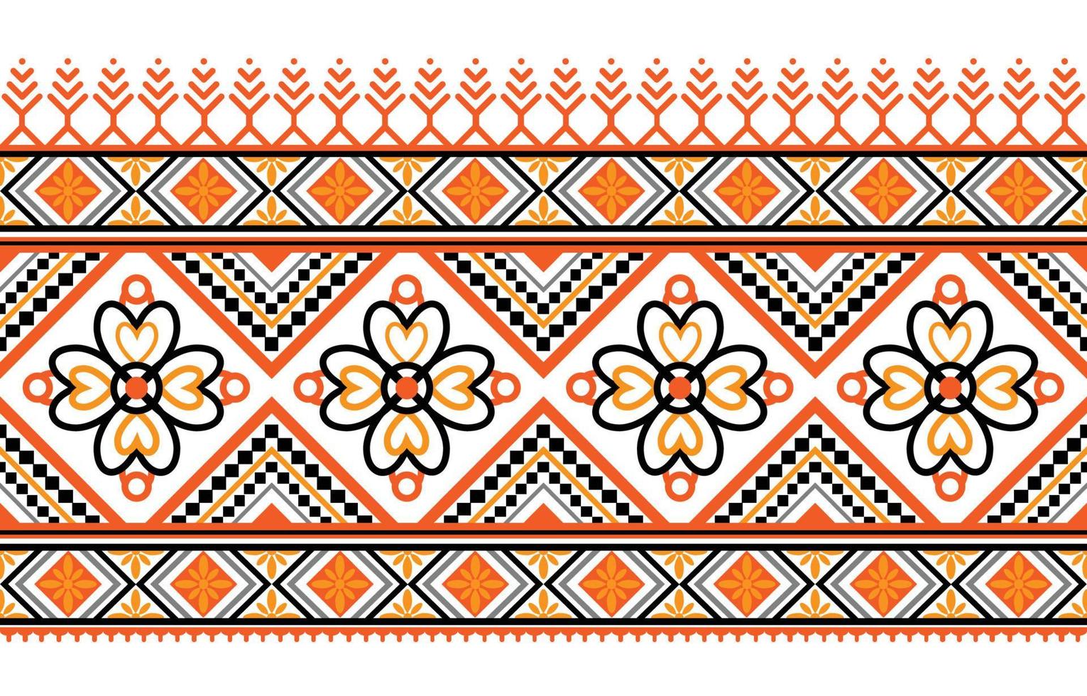diseño sin costuras de patrones étnicos geométricos para fondo o papel tapiz. vector