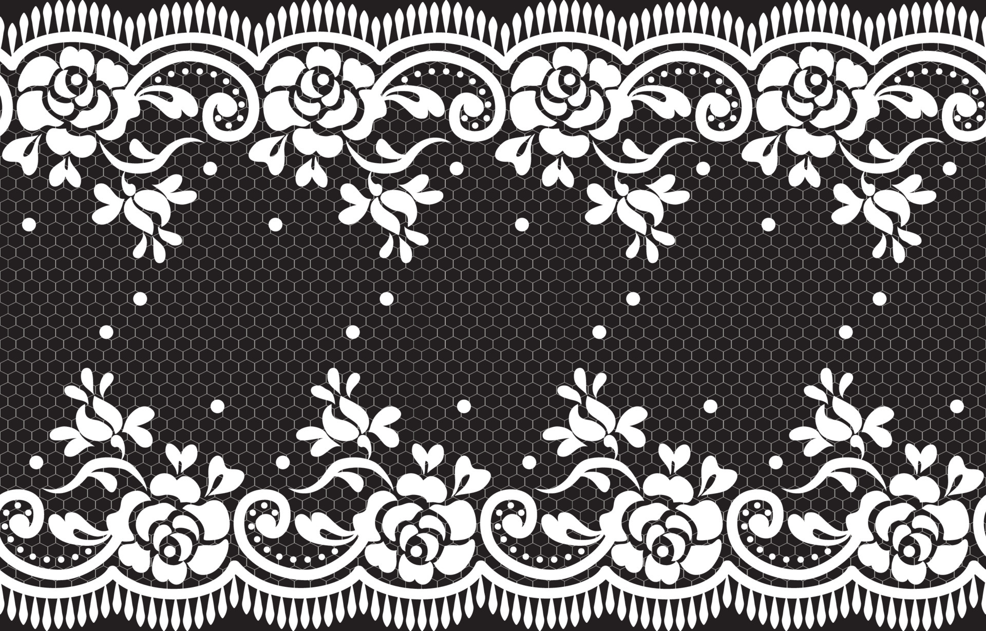 Seamless lace pattern Royalty Free Vector Image