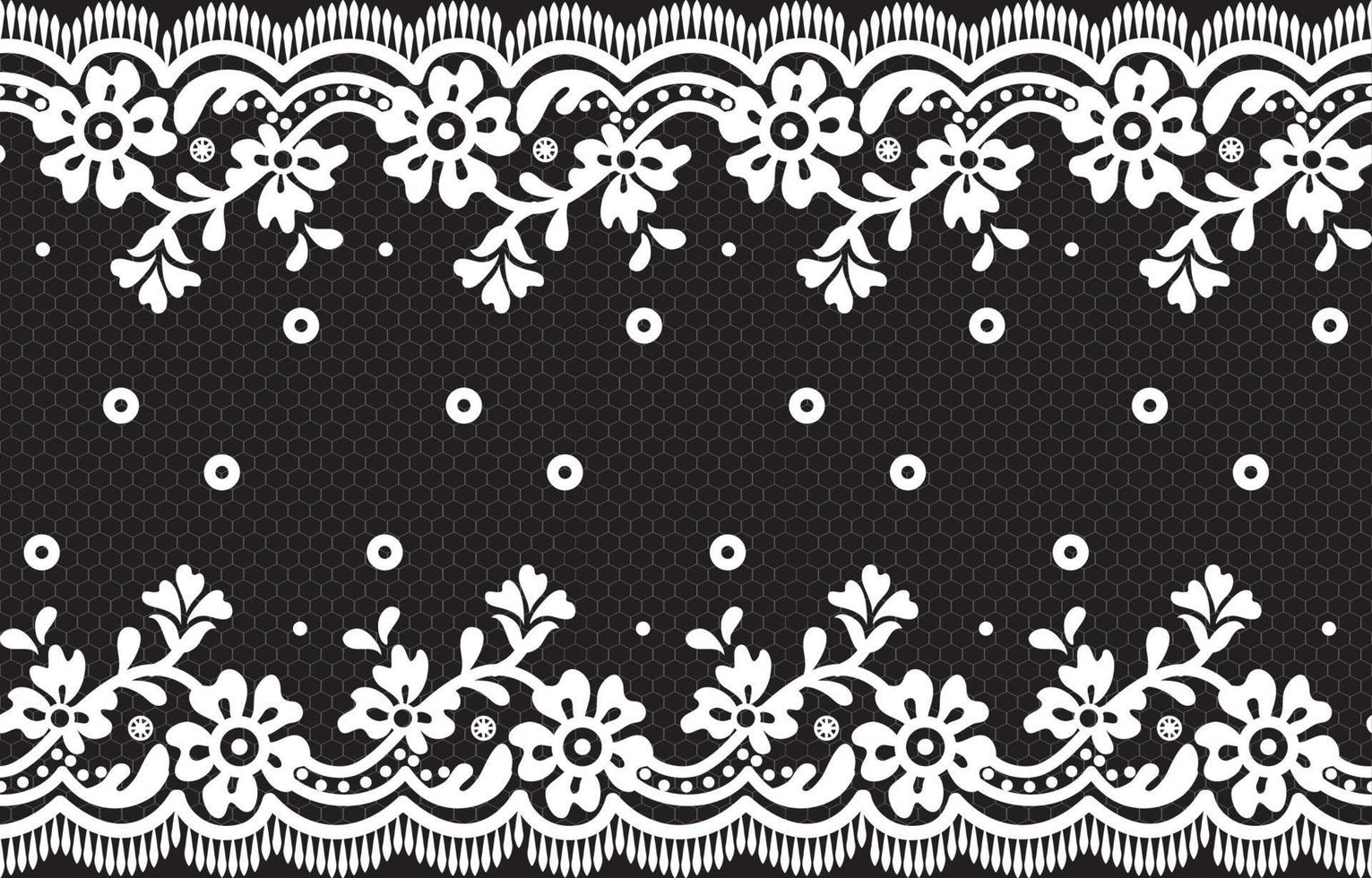 Seamless lace pattern, flower vintage vector background. 5721329 Vector Art  at Vecteezy