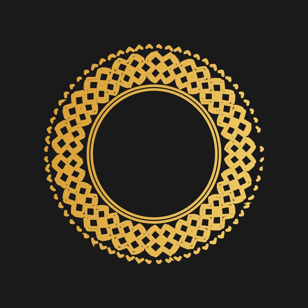Ornate element for design place for text, wedding invitations and greeting cards vector