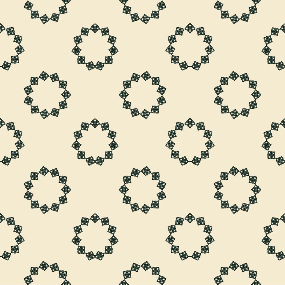 Islamic geometric pattern vector
