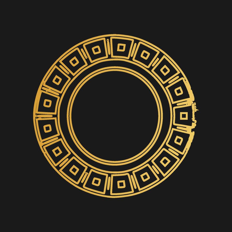 Ornate element for design place for text, wedding invitations and greeting cards vector