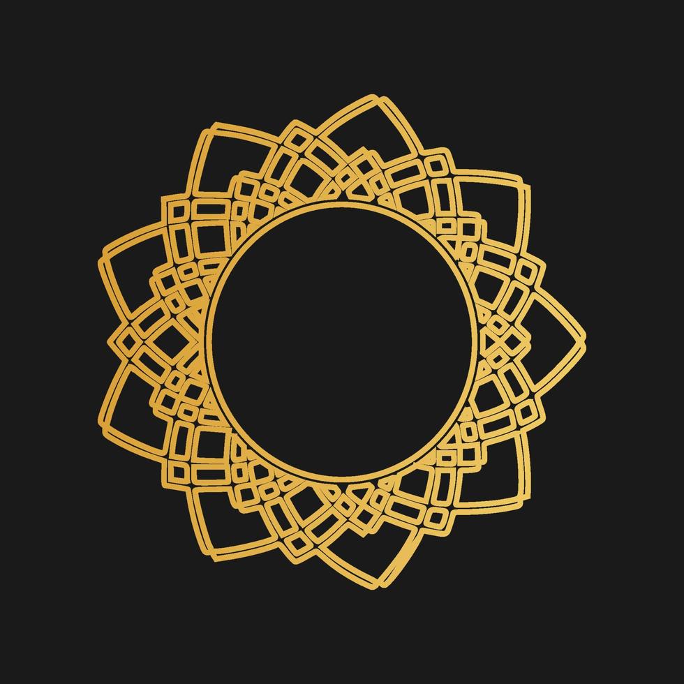 Ornate element for design place for text, wedding invitations and greeting cards vector