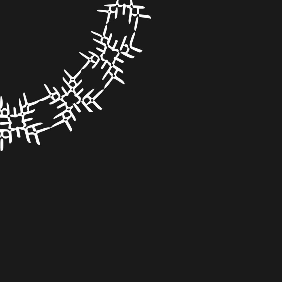corners for decoration of photos in photo album vector