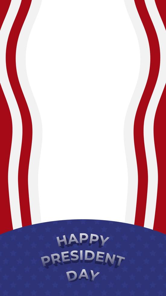 Abstract background with American flag elements in red and blue colors vector
