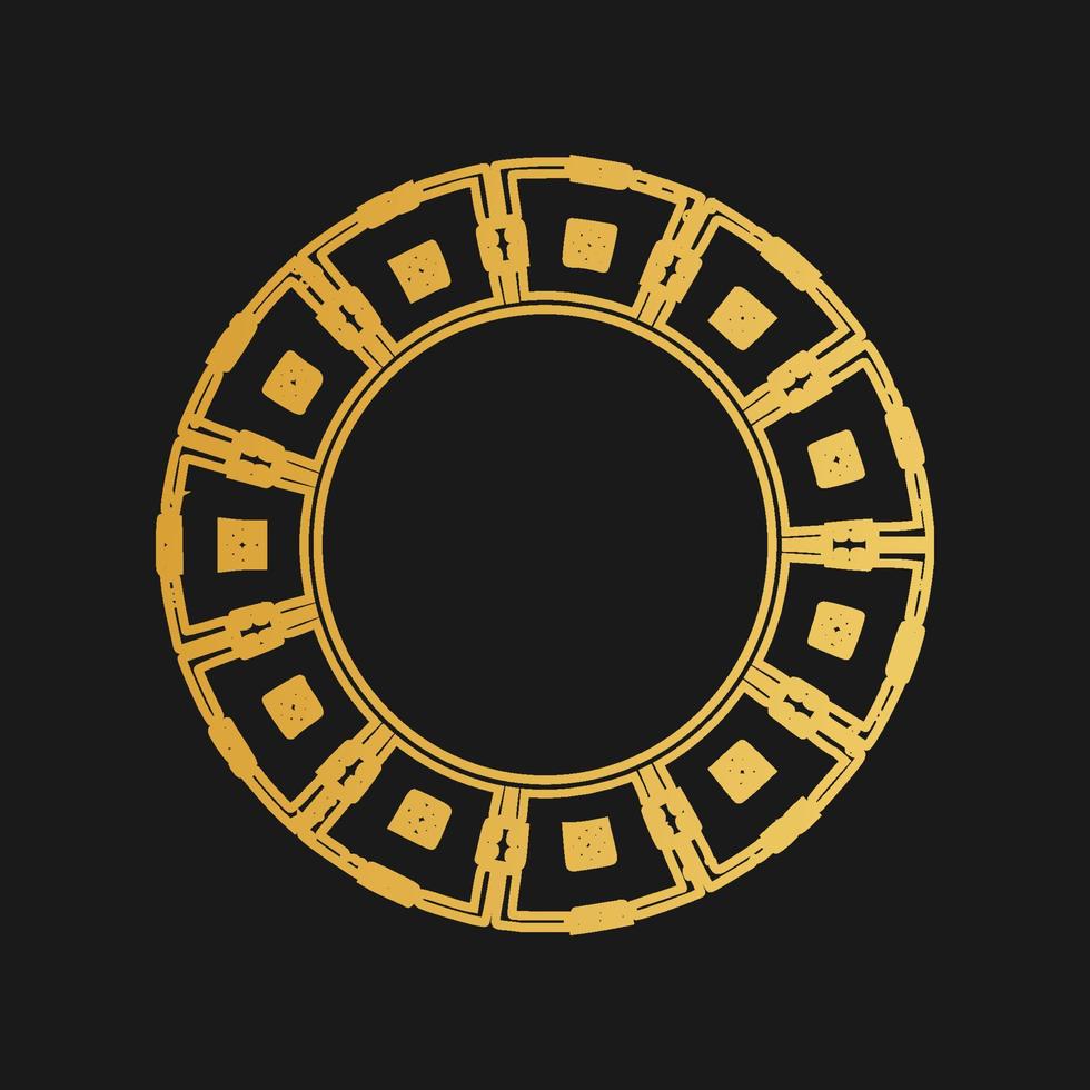 Ornate element for design place for text, wedding invitations and greeting cards vector