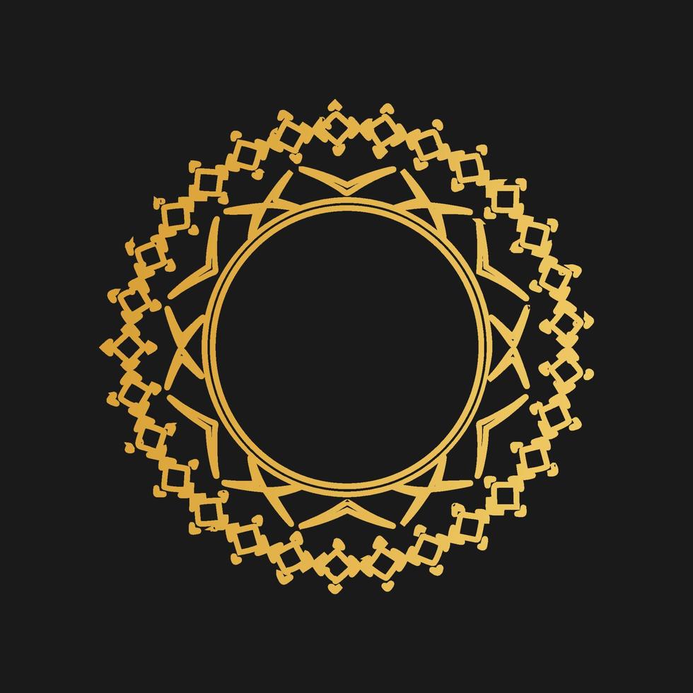 Ornate element for design place for text, wedding invitations and greeting cards vector
