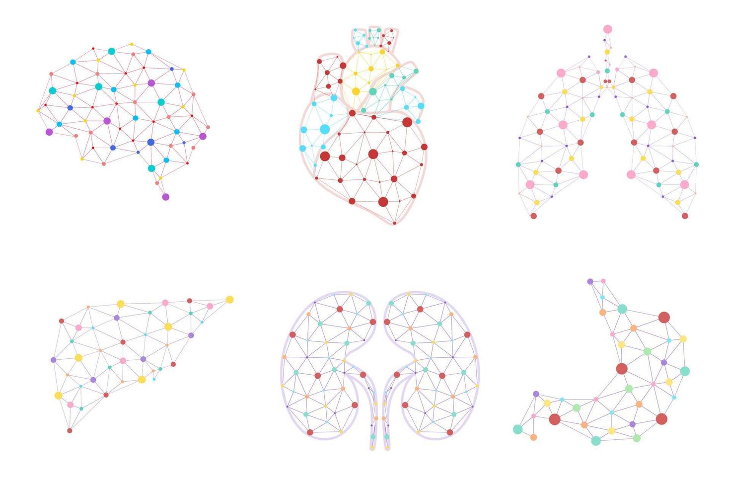 feutre noir sur un dessin multicolore de lignes neurographiques. la  neurographie comme technique psychologique 12320709 Photo de stock chez  Vecteezy