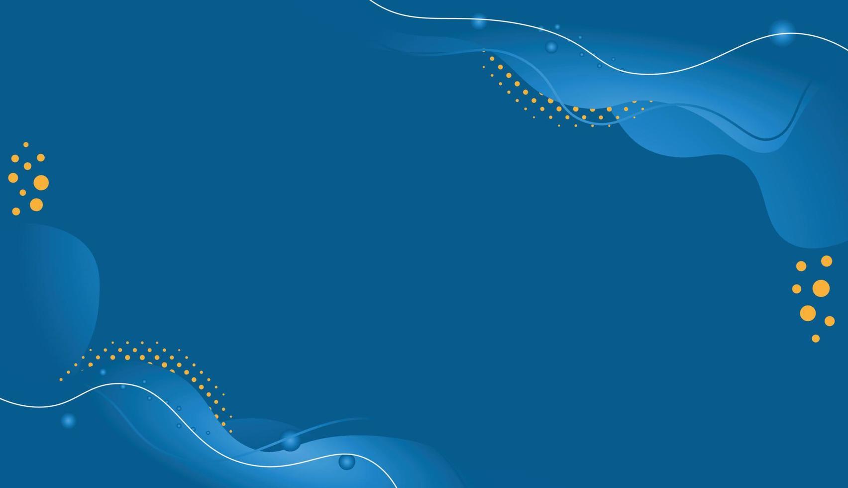 abstract gradient blue fluid background vector