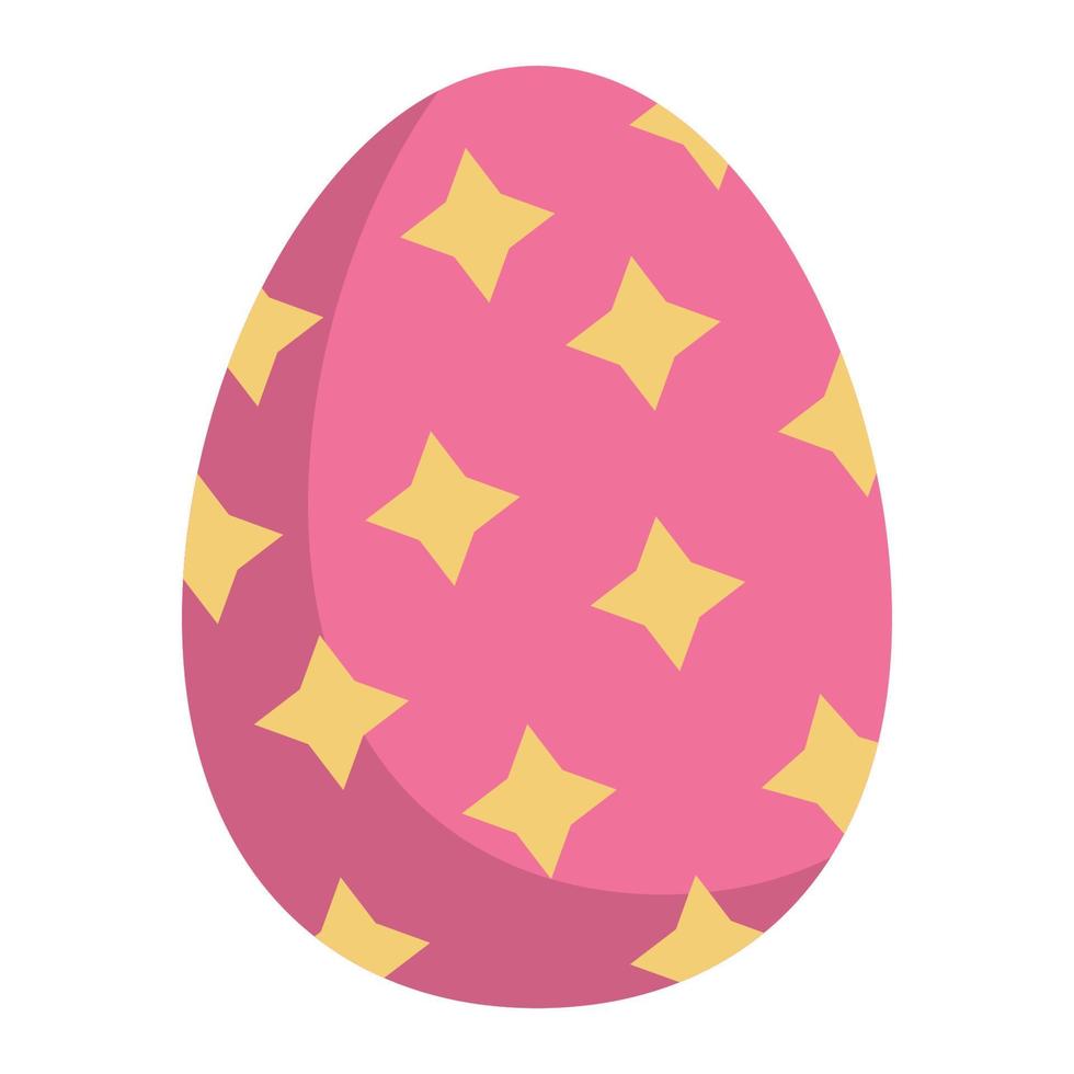 icono de vector de huevo de pascua que puede modificar o editar fácilmente