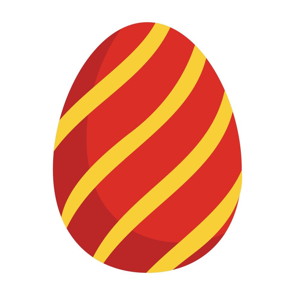 icono de vector de huevo de pascua que puede modificar o editar fácilmente