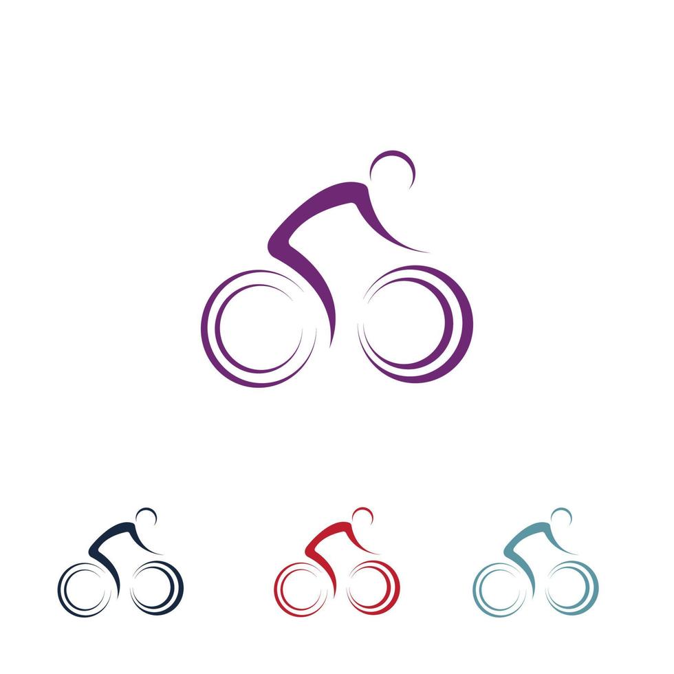 bicycle logo vector