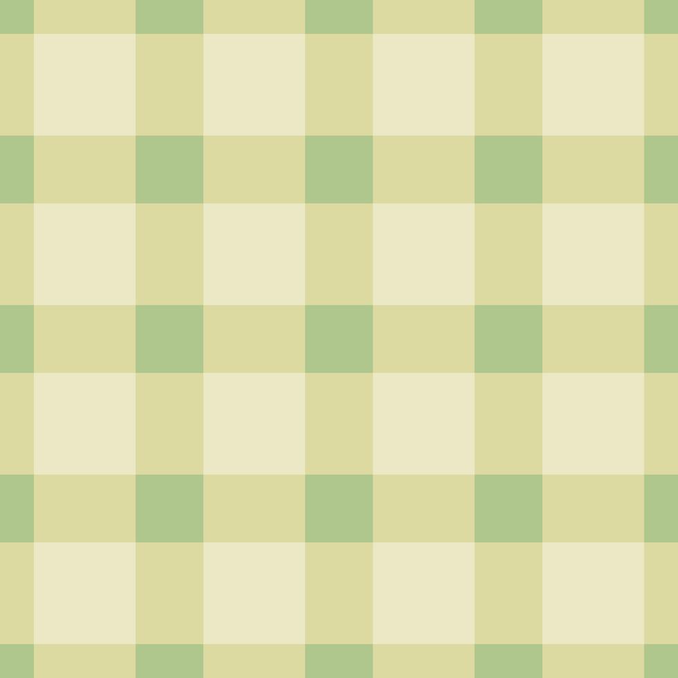 Green seamless pattern cloth graphic simple square tartan pattern vector