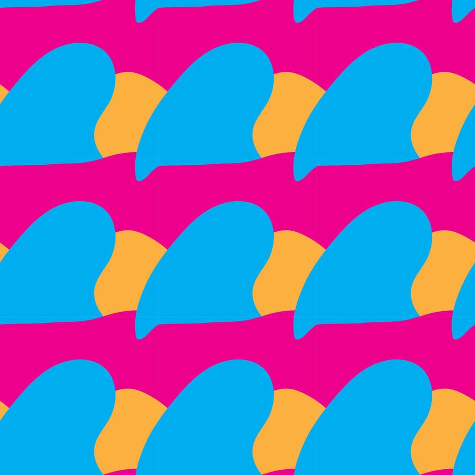 background with free form art pattern vector
