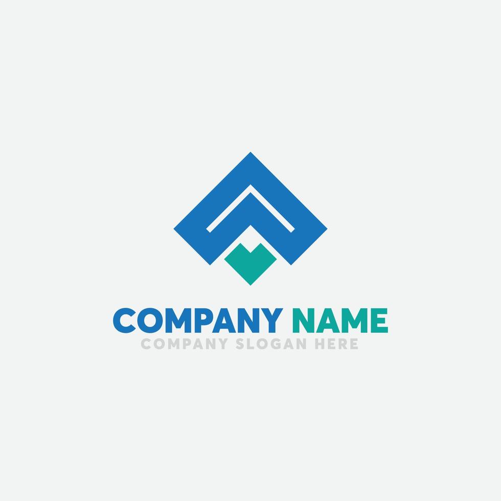 Simple A letter logo. Initial letter A logo vector design template