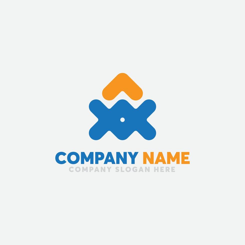 Simple A letter logo. Initial letter A logo vector design template