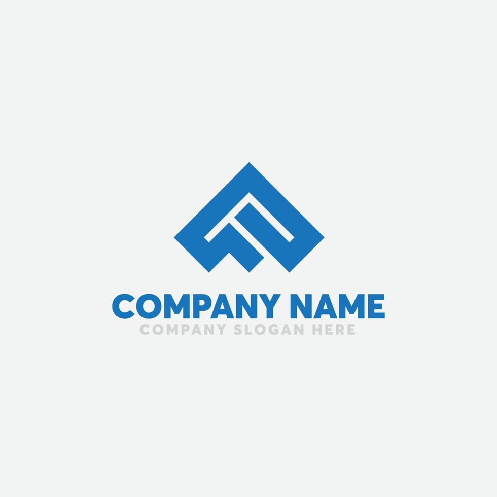 Simple A letter logo. Initial letter A logo vector design template