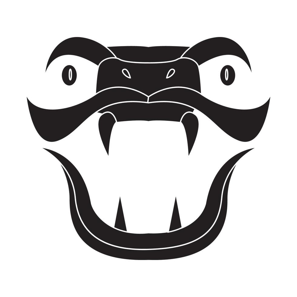 roar snake cobra logo symbol vector icon illustration graphic design