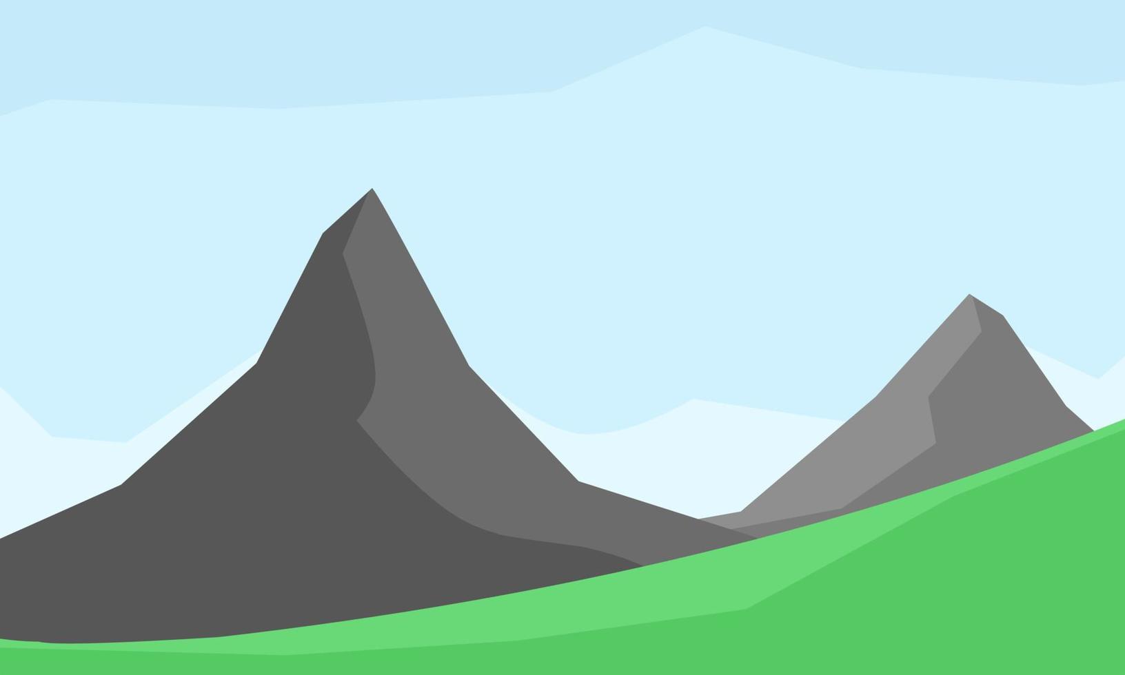 hermoso paisaje de fondo vector