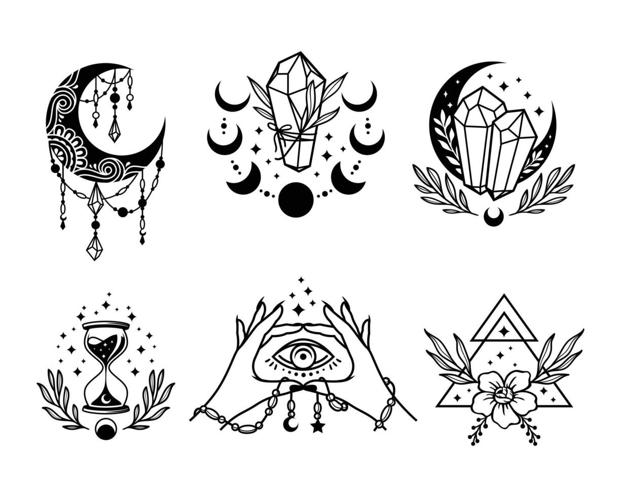 Magic and Celestial Collections vector