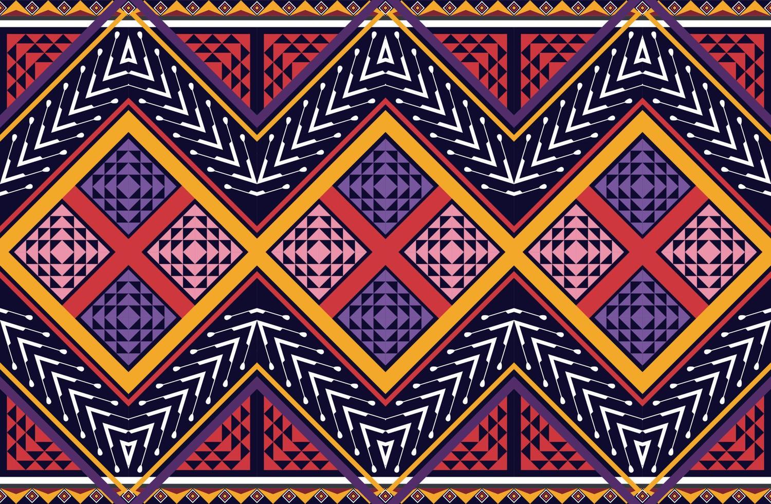 ethnic pattern design for clothes vector