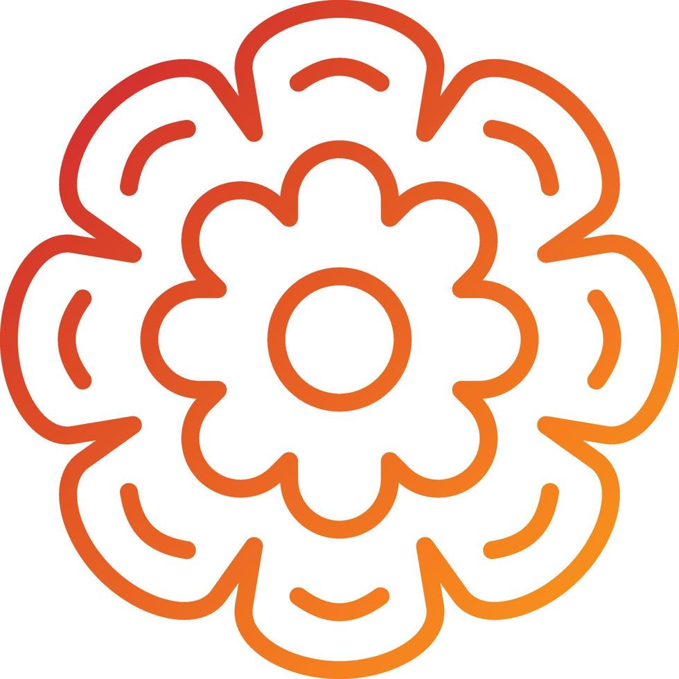 Flower Icon Style vector