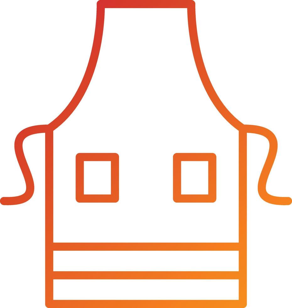 Apron Icon Style vector