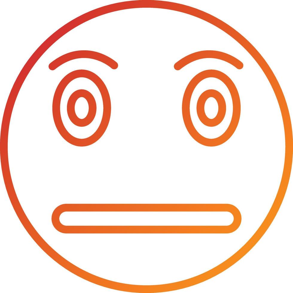 Suspicious Icon Style vector