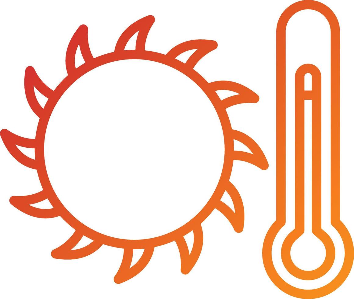 Hot Icon Style vector