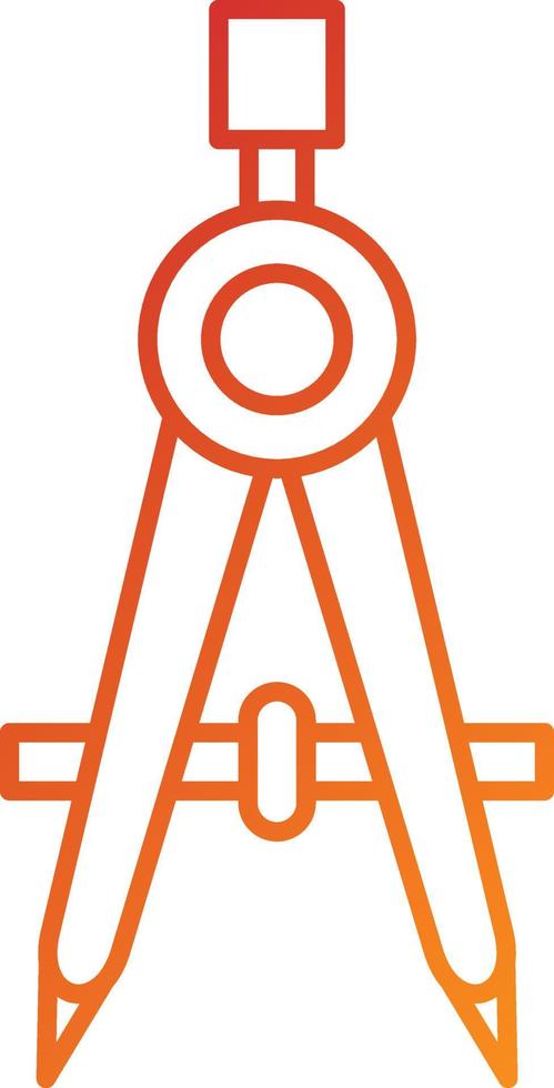 Compass Icon Style vector