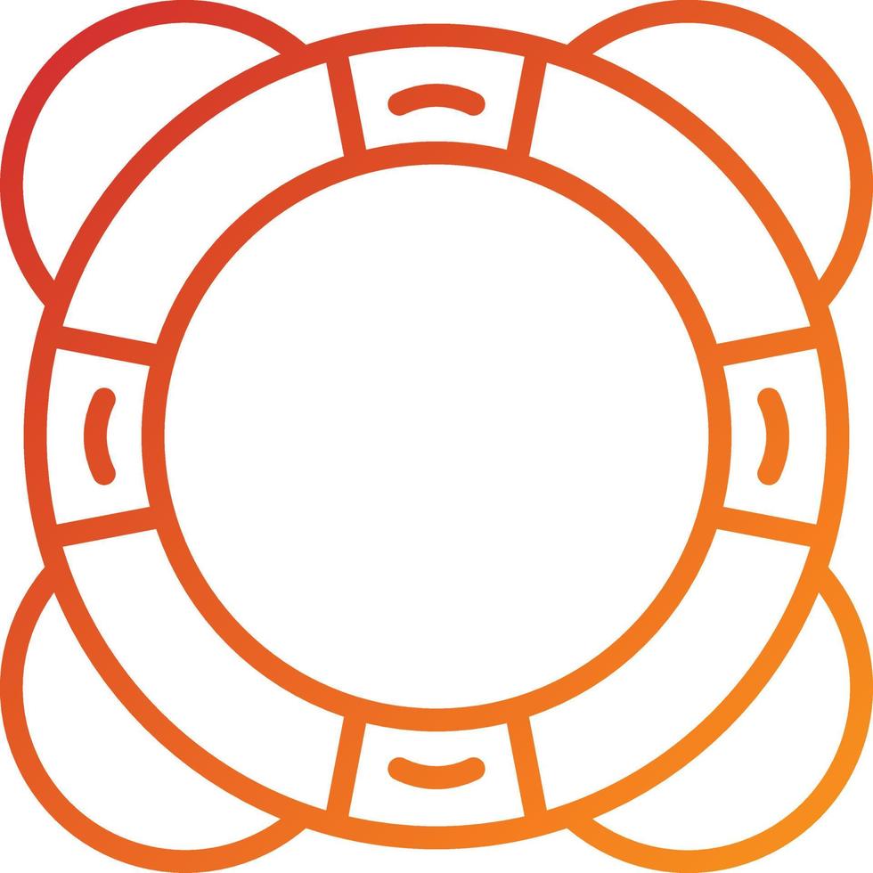 Lifeguard Icon Style vector