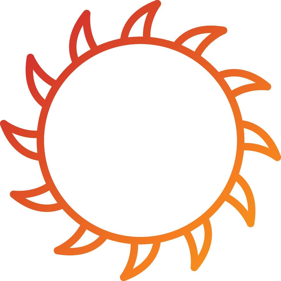 Sunny Icon Style vector