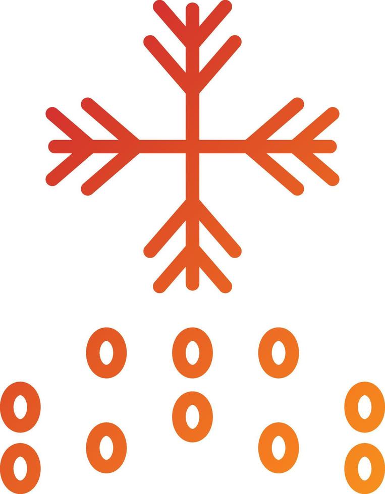 Snow Icon Style vector