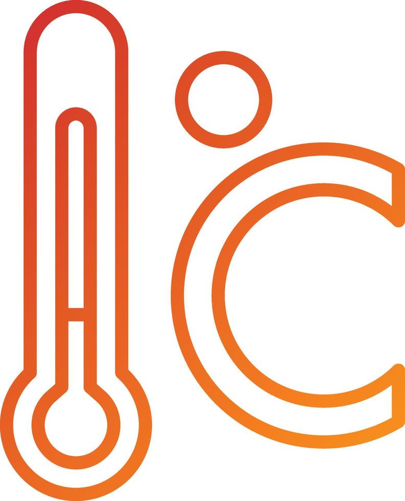 Celsius Icon Style vector