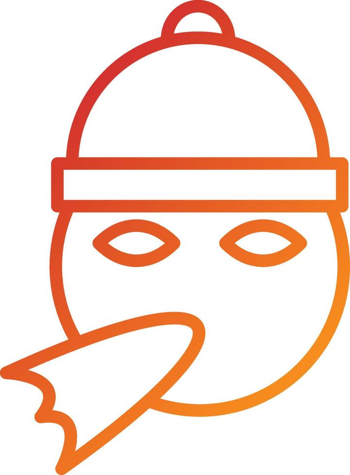 Cold Icon Style vector