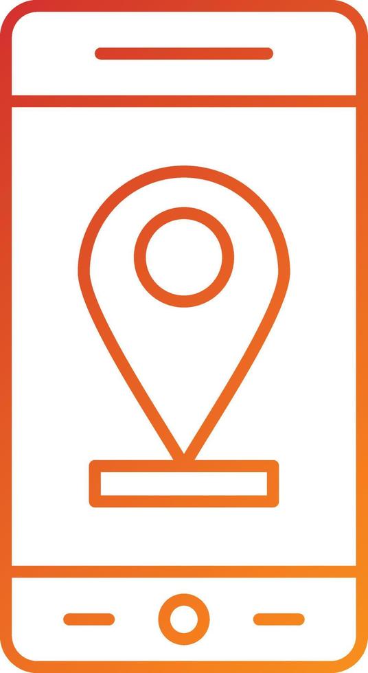 Gps Icon Style vector