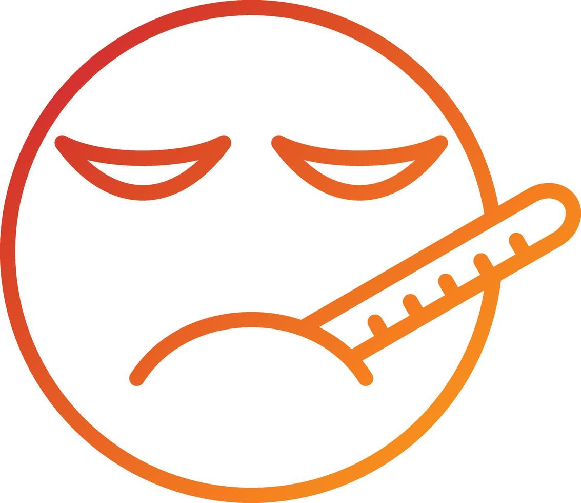 Sick Icon Style vector