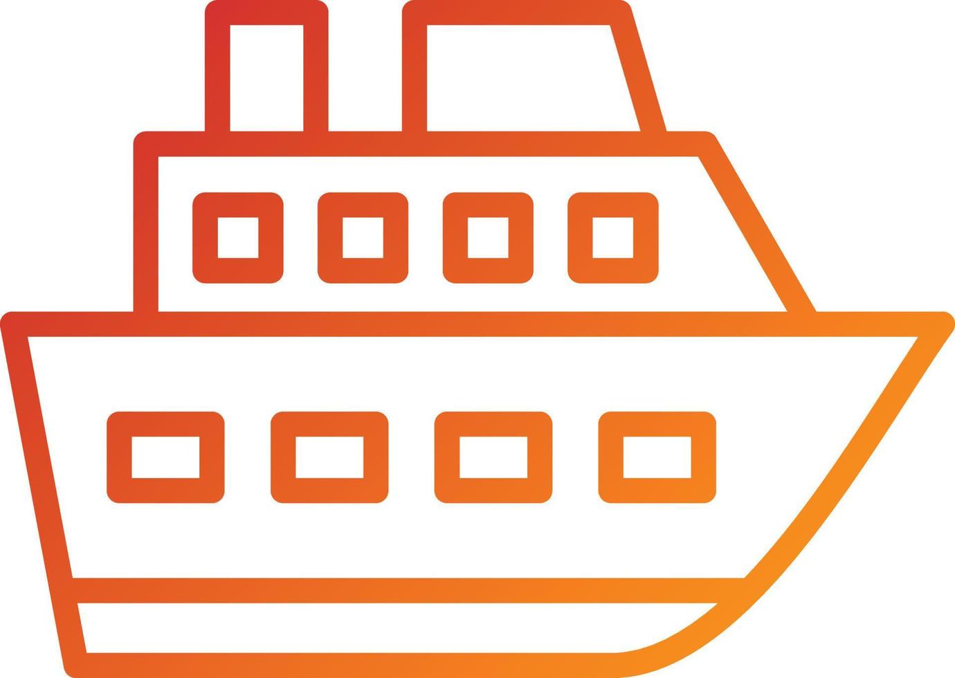Cruise Icon Style vector