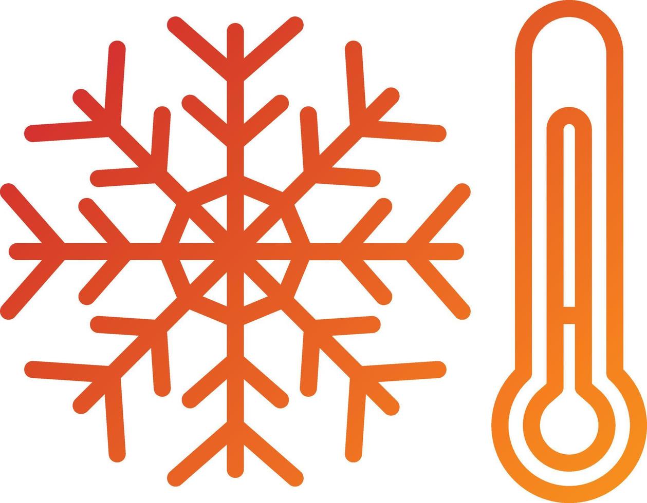 Cold Icon Style vector