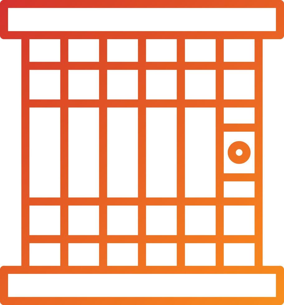 Jail Icon Style vector