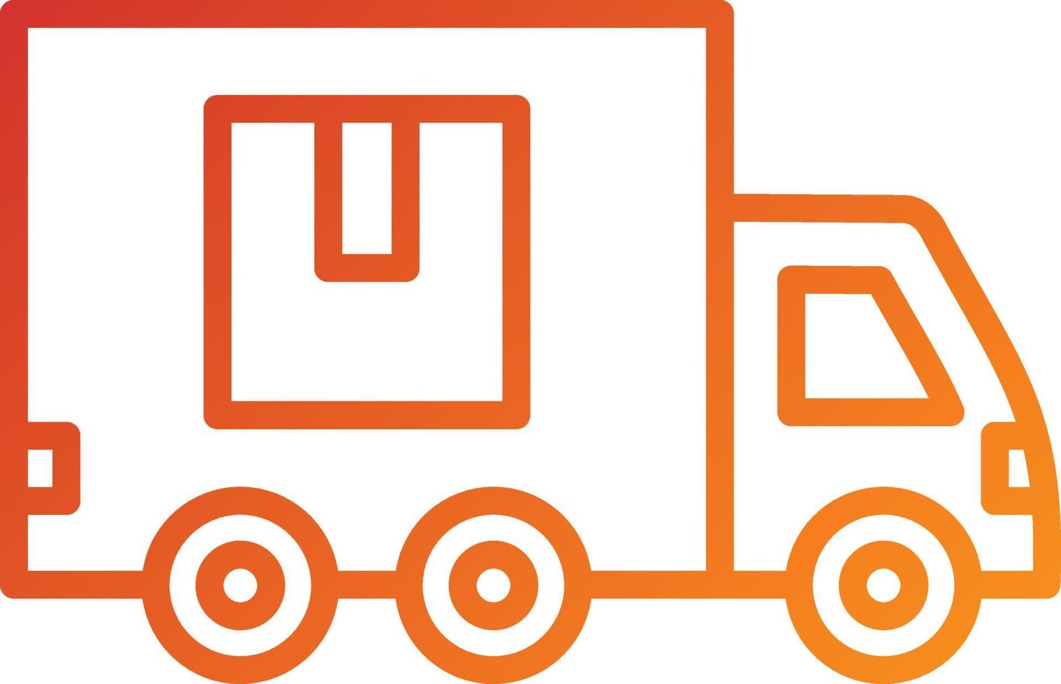 Delivery Truck Icon Style vector