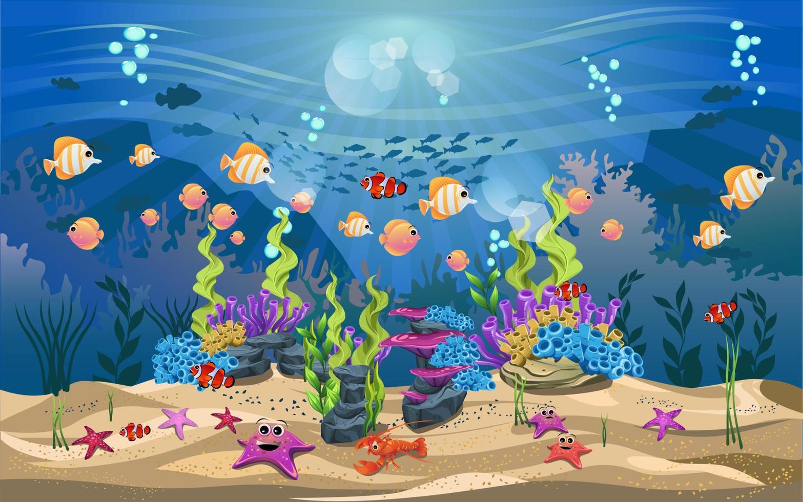 Sea Life | Stock vector | Colourbox