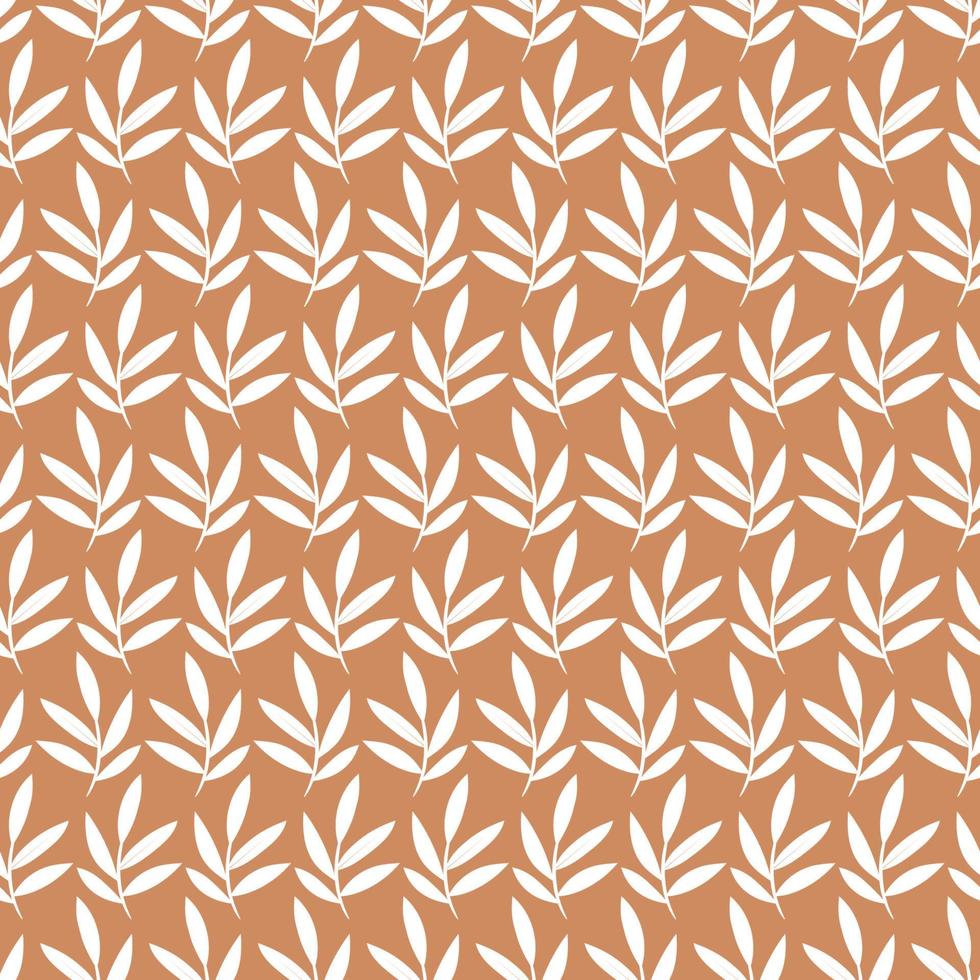Floral seamless pattern in vintage bohemian style vector