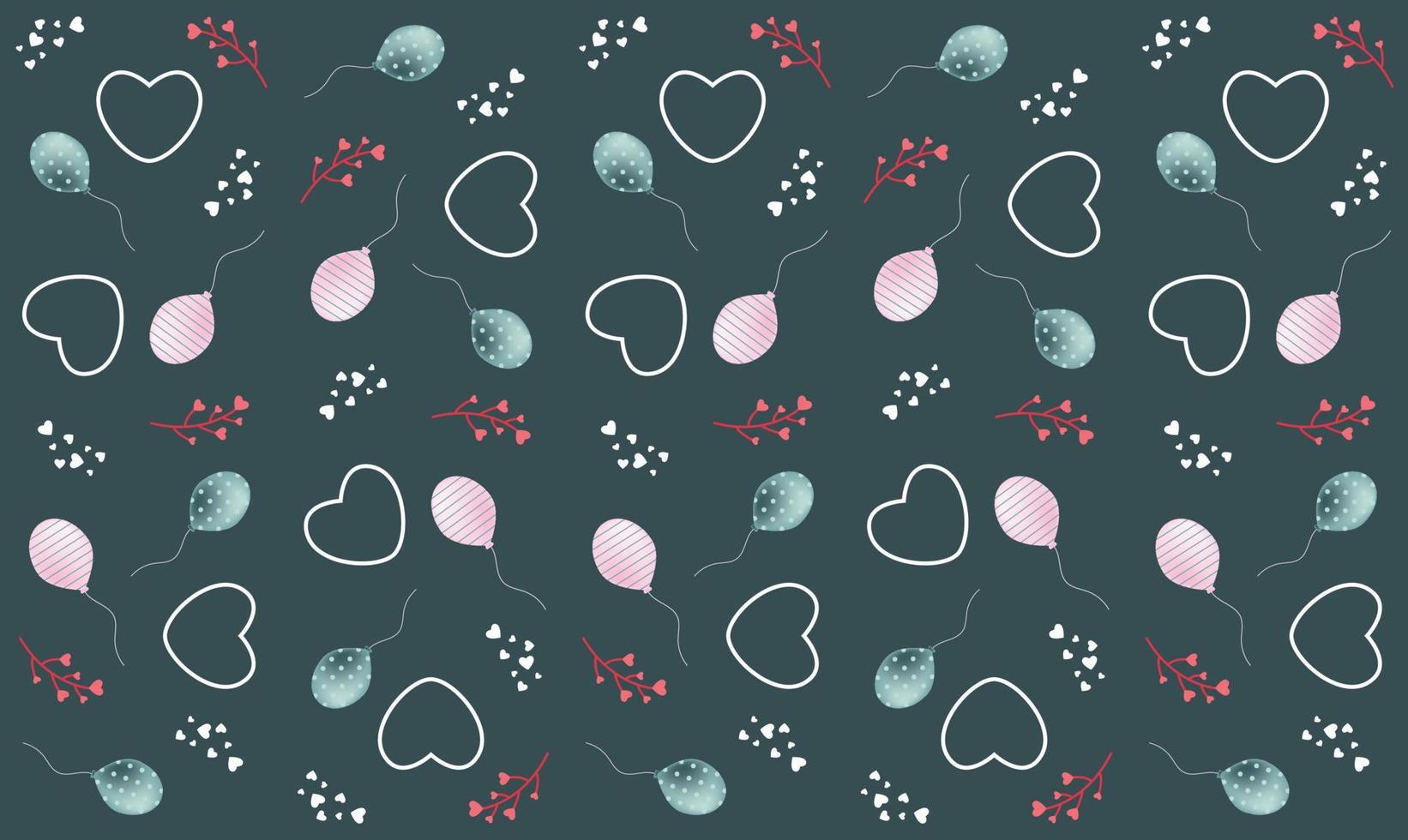 happy valentine's day love wallpaper background heart 5733577 Vector Art at  Vecteezy